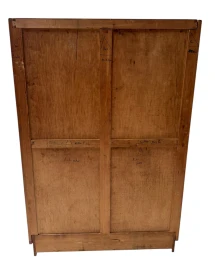 Art Deco Modernist Armoire by A.H. Jansen for L.O.V. Oosterbeek, 1920s